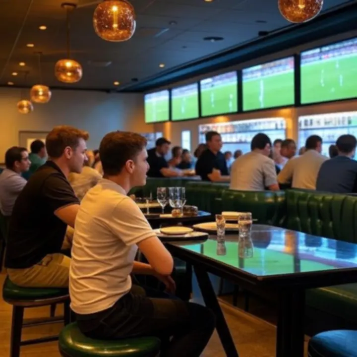 Atmosfera turniejowa w LoftWingss z panoramicznymi ekranami i eleganckim wnętrzem